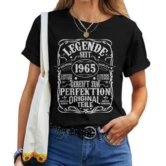 60Th Birthday Man Woman 60 Years 1965 Decorative T-shirt Frauen - Geschenkecke