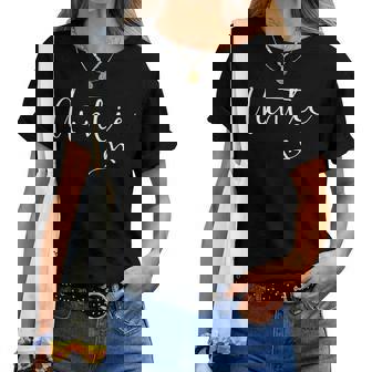 Auntie Christmas Mother's Day Birthday Nephew Niece Women T-shirt - Thegiftio