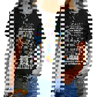 Autism Awareness 2025 Doesn't Come With A Manual Autism Mom Women T-shirt - Thegiftio