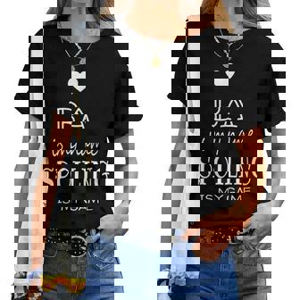 Ba Is My Name Graphic For Ba Grandma Women T-shirt | Mazezy