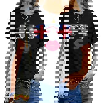 Bandera Reino Unido Uk Flag Union Jack Banderas Hombre Sin Mangas Camiseta de mujer - Regaloses