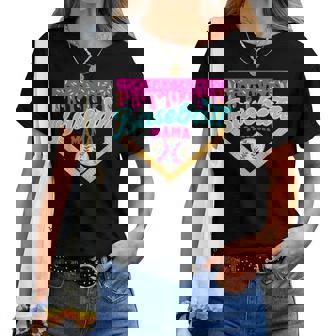 Baseball Mama Ice Cream Drip Baseball Mother's Day Women T-shirt - Thegiftio