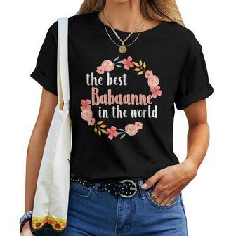 Best Babaanne In The World Turkish Grandma Mother’S Day Women T-shirt - Thegiftio UK