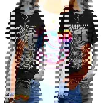 Birthday Roller Skating 10Th Girl Rollin Into 10 Skate Party Women T-shirt - Thegiftio UK