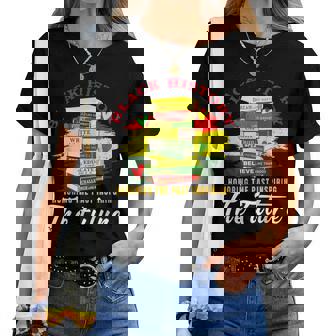 Black Hbcu Educated Melanated Black History Month Women T-shirt - Thegiftio