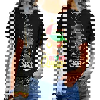 Black Queen Woman Black History Month Women T-shirt | Mazezy