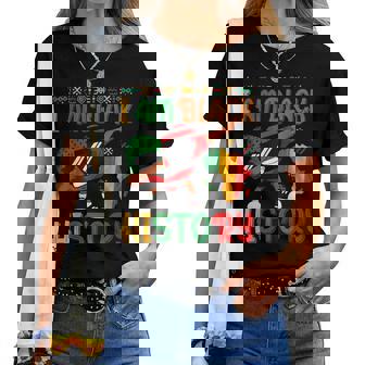 I Am Black History Dabbing Heart African Boys Girls Women T-shirt | Mazezy