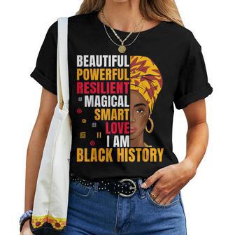 Black History T Black History Month Women Women T-shirt - Thegiftio UK