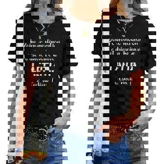 Boire Avec Modération C'est Bien Boire Avec Laetitia T-shirt femme - Cadeauxyz