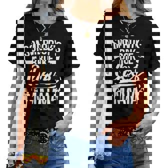 Broke Cheer Mama Cheer Mom Of A Cheerleader Mother Women T-shirt - Thegiftio