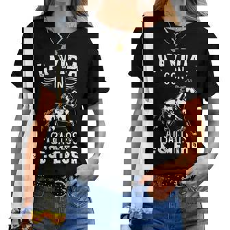 Caballo Niñas Ecuestre Amante De Los Caballos Camiseta de mujer - Regaloses