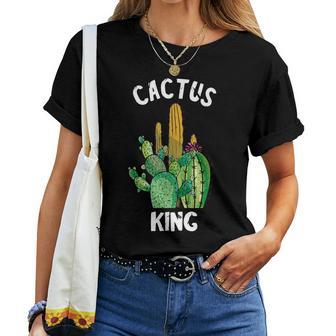 Cactus King Cactus Cactus Gardener Plants Cactus T-shirt Frauen - Geschenkecke