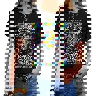 Camisa Para Autismo Para Es Y Hombres Respeto El Amor Concienciación Sobre El Autismo Camiseta de mujer - Regaloses