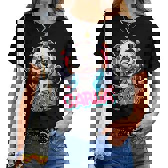 Carla Joli Prénom De Fille Avec Un Panda Mignon T-shirt femme - Cadeauxyz