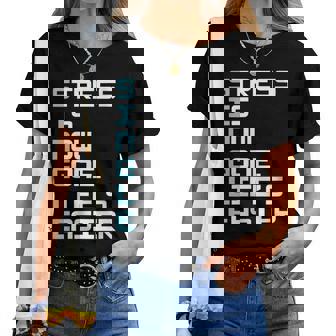 Célibataire Le Stress A Disparu Laie Est Plus Facile Sarcastic T-shirt femme - Cadeauxyz