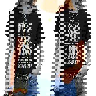 C'est Un Truc Avec Zuzu Tu Ne Comprendrais Pas Zuzu T-shirt femme - Cadeauxyz