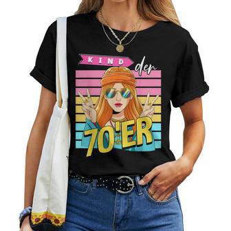 Child Of The 70S Woman Costume T-shirt Frauen - Geschenkecke