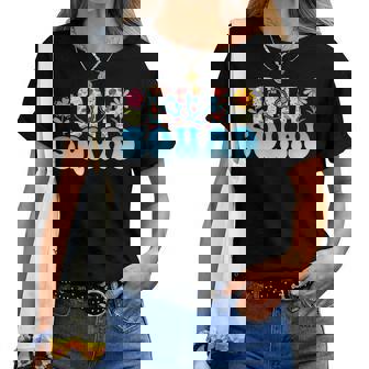 Cna Squad Appreciation Floral Women T-shirt | Mazezy