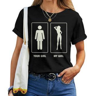 Cool Girlfriend Your Girl My Girl T-shirt Frauen - Geschenkecke