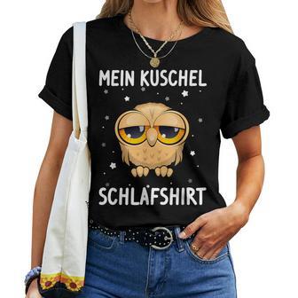 Cuddly Sleep Pyjamas Nightdress Owl Owl Pyjamas T-shirt Frauen - Geschenkecke