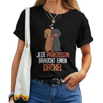 Dachshund Girls Dachshund Teckel Children's Women's T-shirt Frauen - Geschenkecke