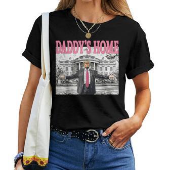 Daddy's Home Trump For Children Trump 2025 T-shirt Frauen - Geschenkecke