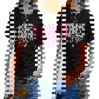 Dance Mom Coquette Bow Ballet Mom Life Women Women T-shirt | Mazezy