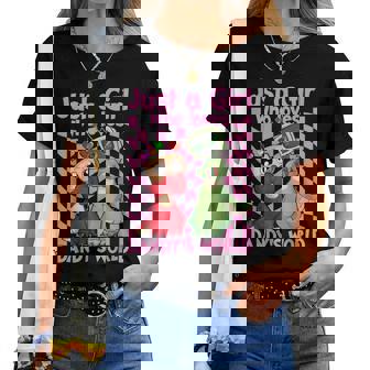 Dandy's World Vee And Shelly Girl Who Loves Dandy's World Women T-shirt | Mazezy