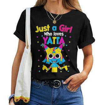 Dandy's World Yatta Just A Girl Who Loves Dandy's World Women T-shirt - Thegiftio UK