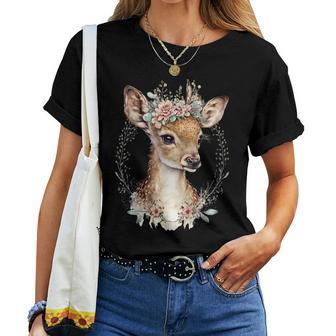 Deer Deer Deer Costume Ladies Deer Costume Girls Costume T-shirt Frauen - Geschenkecke