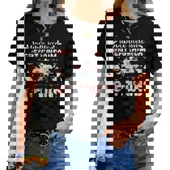 Double Blessed Twin Great Grandma Of Twins Women T-shirt - Thegiftio UK