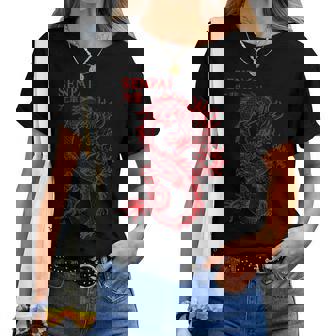 Dragon Streetwear E-Girl Esthétique Rétro E-Boy Senpai Japon T-shirt femme - Cadeauxyz