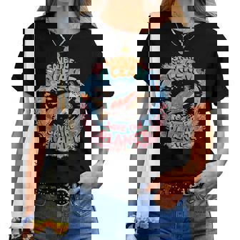 Earth Day Sea Turtle World Save The Ocean Save The Planet Camiseta de mujer - Regaloses