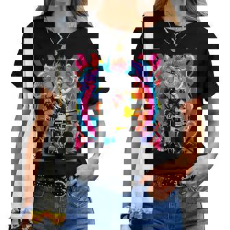 Elephant Punk Rock Batteur T-shirt femme - Cadeauxyz