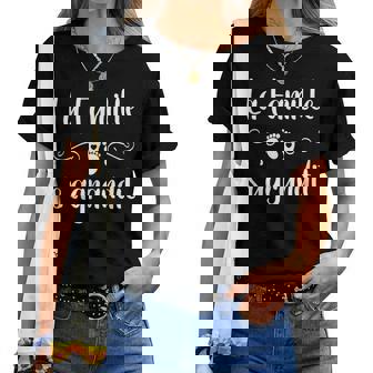 Enceinte Annonce Bébé Maman La Famille S'agrandit T-shirt femme - Cadeauxyz