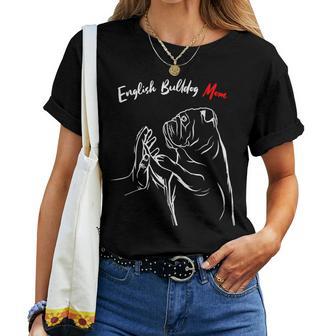 English Bulldog Mum Dog Mum Woman T-shirt Frauen - Geschenkecke