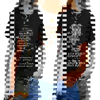Facilement Distrait Par Les Dragons Et Les Livres Cadeau Amusant T-shirt femme - Cadeauxyz