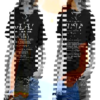 Family For Yia Yia Greek Grandma Ideas Women T-shirt | Mazezy