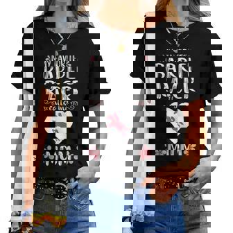 My Favorite Barrel Racer Calls Me Mom Mother Barrel Racing Women T-shirt | Mazezy