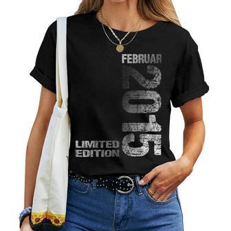 Februar 2015 Junge Mädchen 10 Geburtstag Limited Edition T-shirt Frauen - Geschenkecke