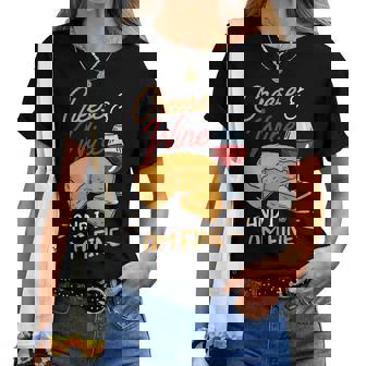 Fromage Etin Et Jeais Bien Amoureux Amour Mignon T-shirt femme - Cadeauxyz