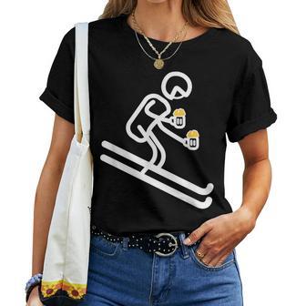 Apre Ski Man Beer Lover T-shirt Frauen - Geschenkecke