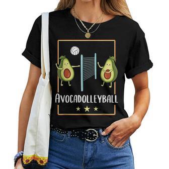 Avocadoolleyball Mother's Dayolleyball Mother's Day T-shirt Frauen - Geschenkecke