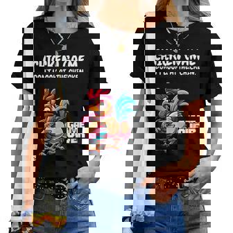Chicken Game Don't Look At The Chicken Game Over T-shirt Frauen - Geschenkecke
