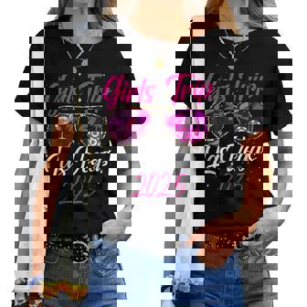 Girls Trip Las Vegas 2025 Nevada Vacation Birthday Trip Women T-shirt - Thegiftio