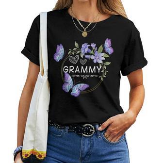 Grammy For With Butterflies Mother's Day Women T-shirt - Thegiftio UK