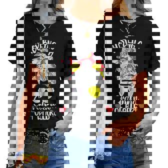 Grandma Of Ballers Softball Baseball Grandma Women T-shirt | Mazezy