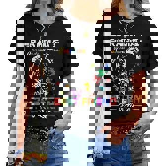 Grandma And Grandson Best Friend For Life Autism Awareness Women T-shirt - Thegiftio