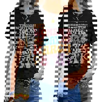 Groovy Día Internacional De La 2025 8 De Marzo Es Niñas Camiseta de mujer - Regaloses