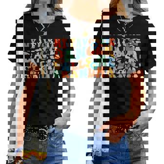 Groovy My Favorite Dancer Calls Me Grandma Dance Womens Women T-shirt | Mazezy